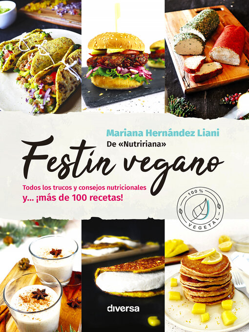 Cover image for Festín vegano